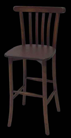Vintage Taba Renk Bar Sandalyesi